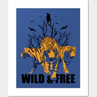 Wild & Free 1 Posters and Art